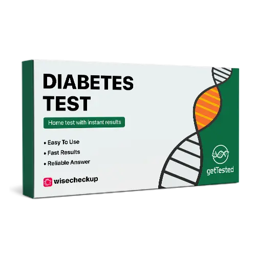 Diabetes Rapid Test (2 items: Glucose & Ketone) GetTested