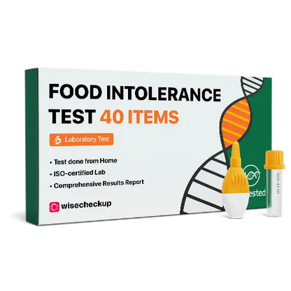 Food Intolerance Lab Test (40 items) GetTested