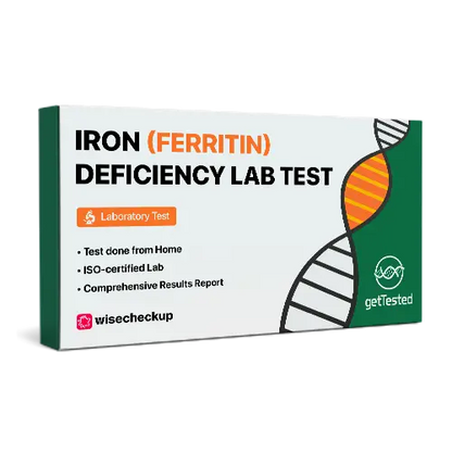 Iron (ferritin) Deficiency Lab test GetTested