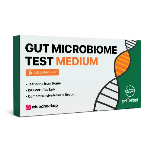 Gut Microbiome Lab Test Medium (19 items) GetTested