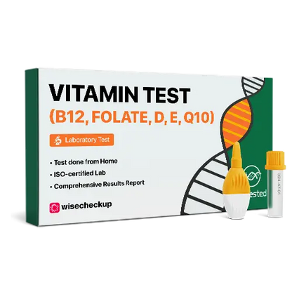 Vitamin Lab Test (B12, Folate, D, E, Q10) GetTested